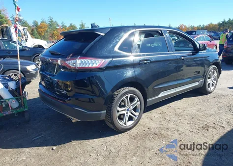 2016 Ford Edge Titanium z USA, uszkodzony, nr VIN 2FMPK4K9XGBB83164